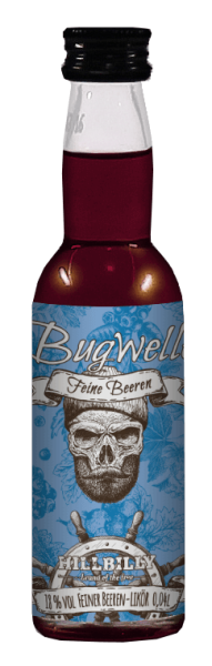HILLBILLY Bugwelle Feine Beeren Shot-Würfel (25 St.) • 18%vol. • 25 x 0,04l