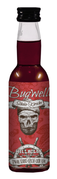 HILLBILLY Bugwelle Schoko-Kirsche Shot-Würfel (25 St.) • 18%vol. • 25 x 0,04l