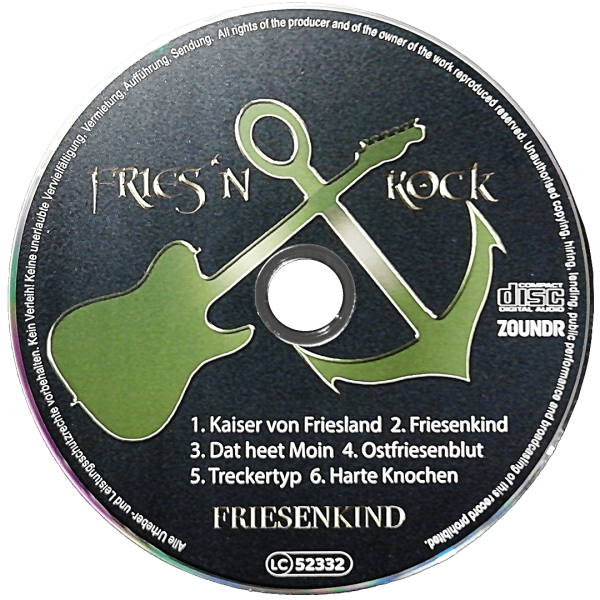 CD Fries 'N Rock - Friesenkind